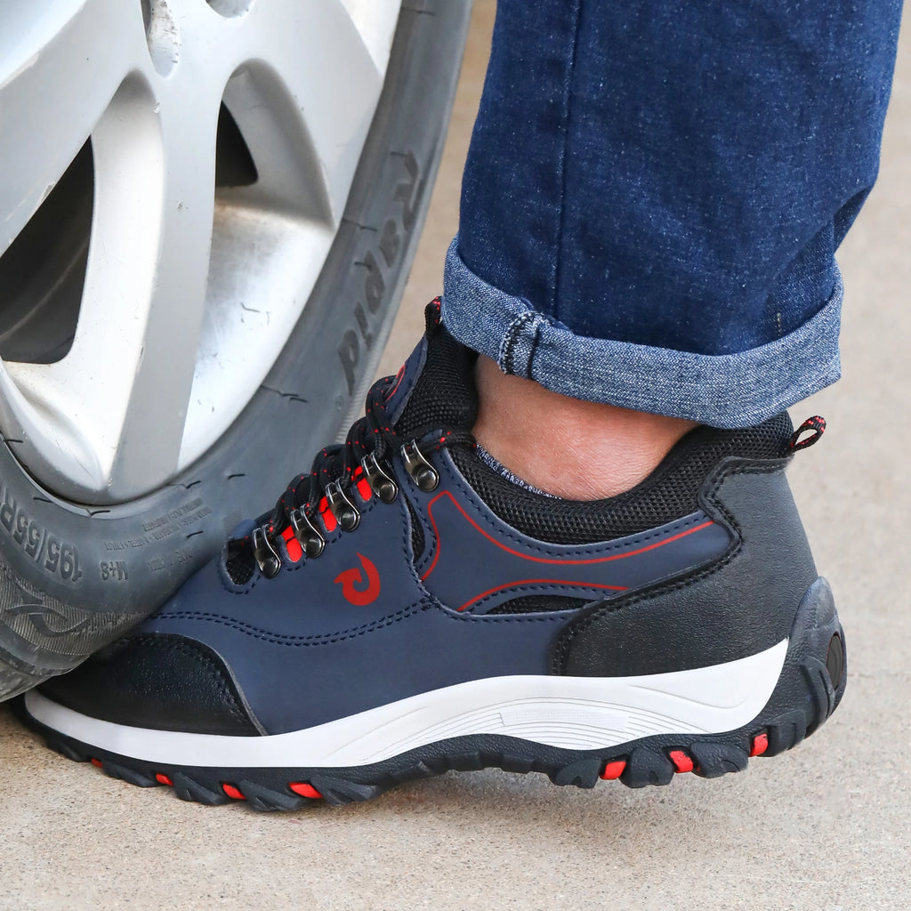 Steel Toe Cap Shoes For Men/ Protective Shoes/ Puncture Proof Safety/Construction Shoes