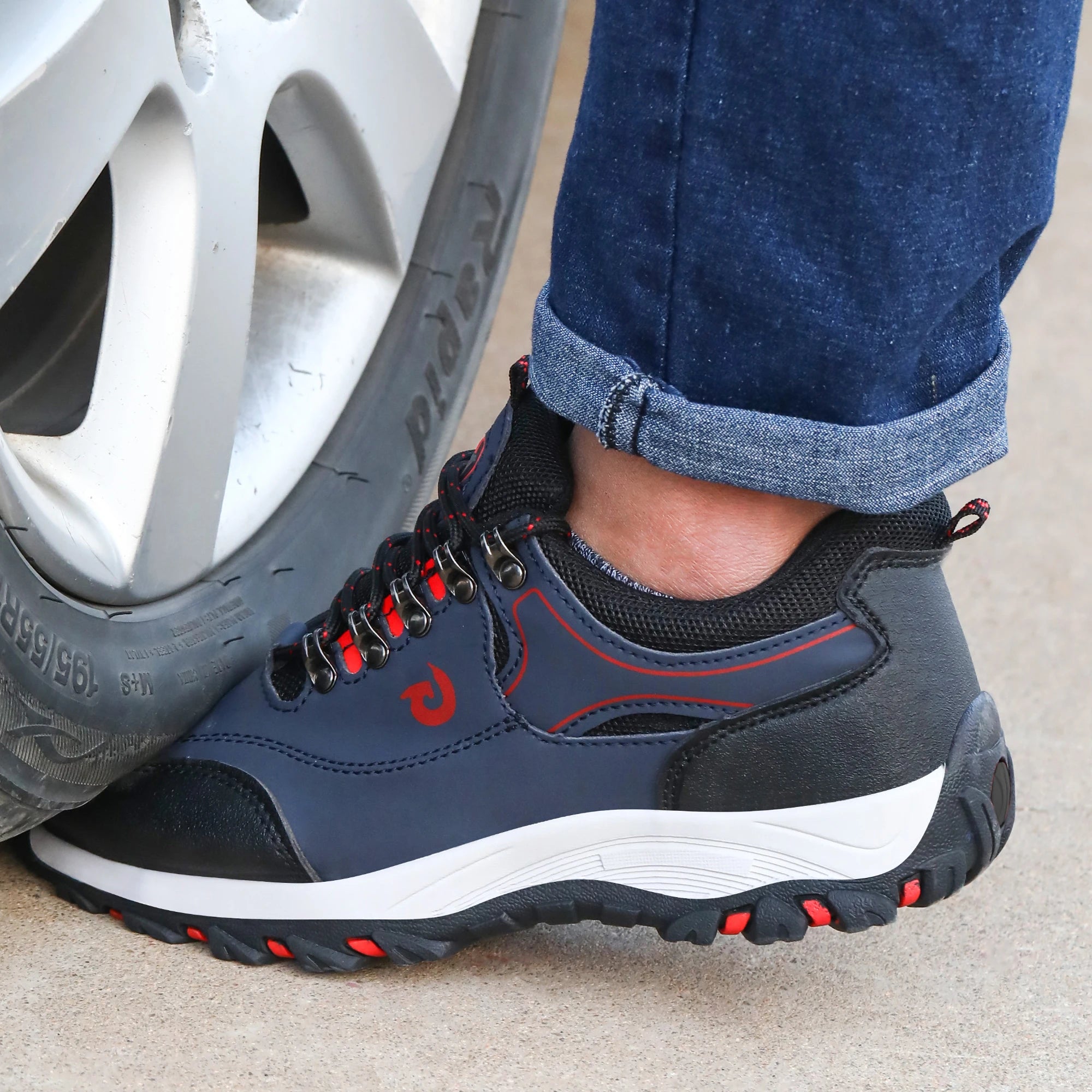 Steel Toe Cap Shoes For Men/ Protective Shoes/ Puncture Proof Safety/Construction Shoes