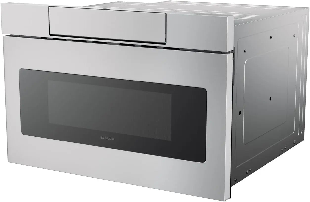 Microwave Drawer Oven, 24-inch, 1.2 Cubic Feet, 950 Watt, Concealed Control Panel with Digital LCD Display, Stainless Steel