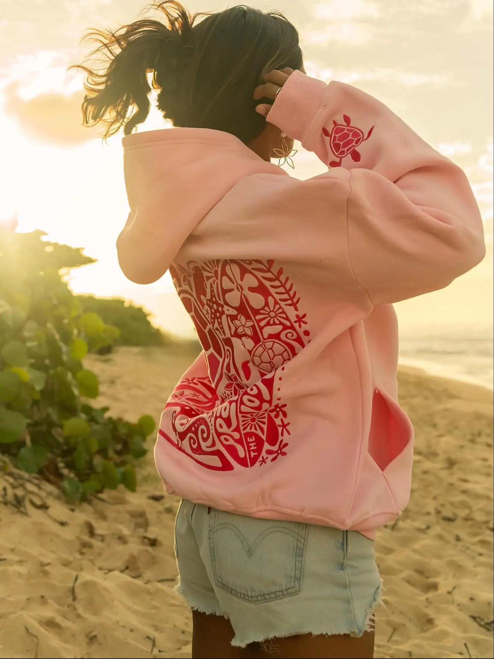 Embroidered Hoodie, Y2K Pullover, Sweatshirt, Hoodie, Casual Style