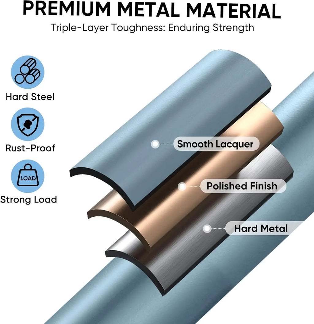 Customizable- 3 Step Ladder, Heavy Duty Foldable Step Stool, Portable Steel Folding Stool For Household Garage Storage