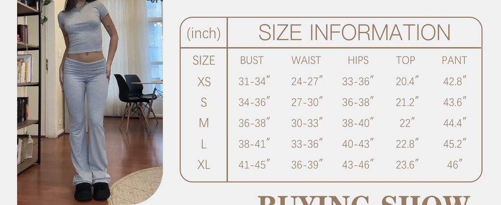 Women's Two-Piece Sports Leisure Yoga Set, Short-Sleeved/ Cuffed Flared Trousers, Sports Set