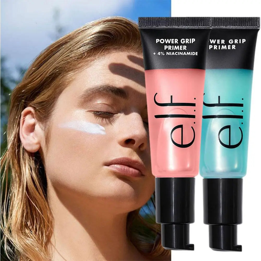 Power Grip Primer Gel Hyaluronic & 4% Niacinamide Brightening Acid/Hydrating Long-lasting Moisturizing Wear