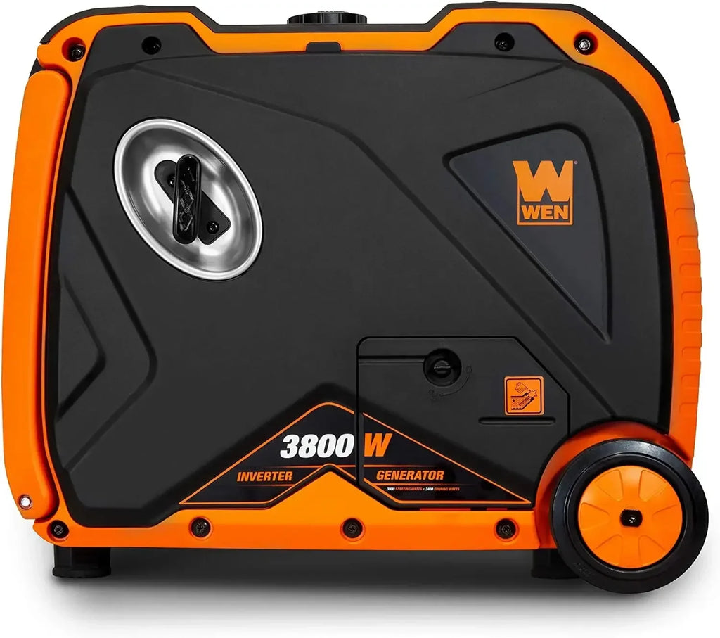 WEN 56380i Super Quiet 3800-Watt RV-Ready Portable Inverter Generator with Fuel Shut-Off and Electric Start USA