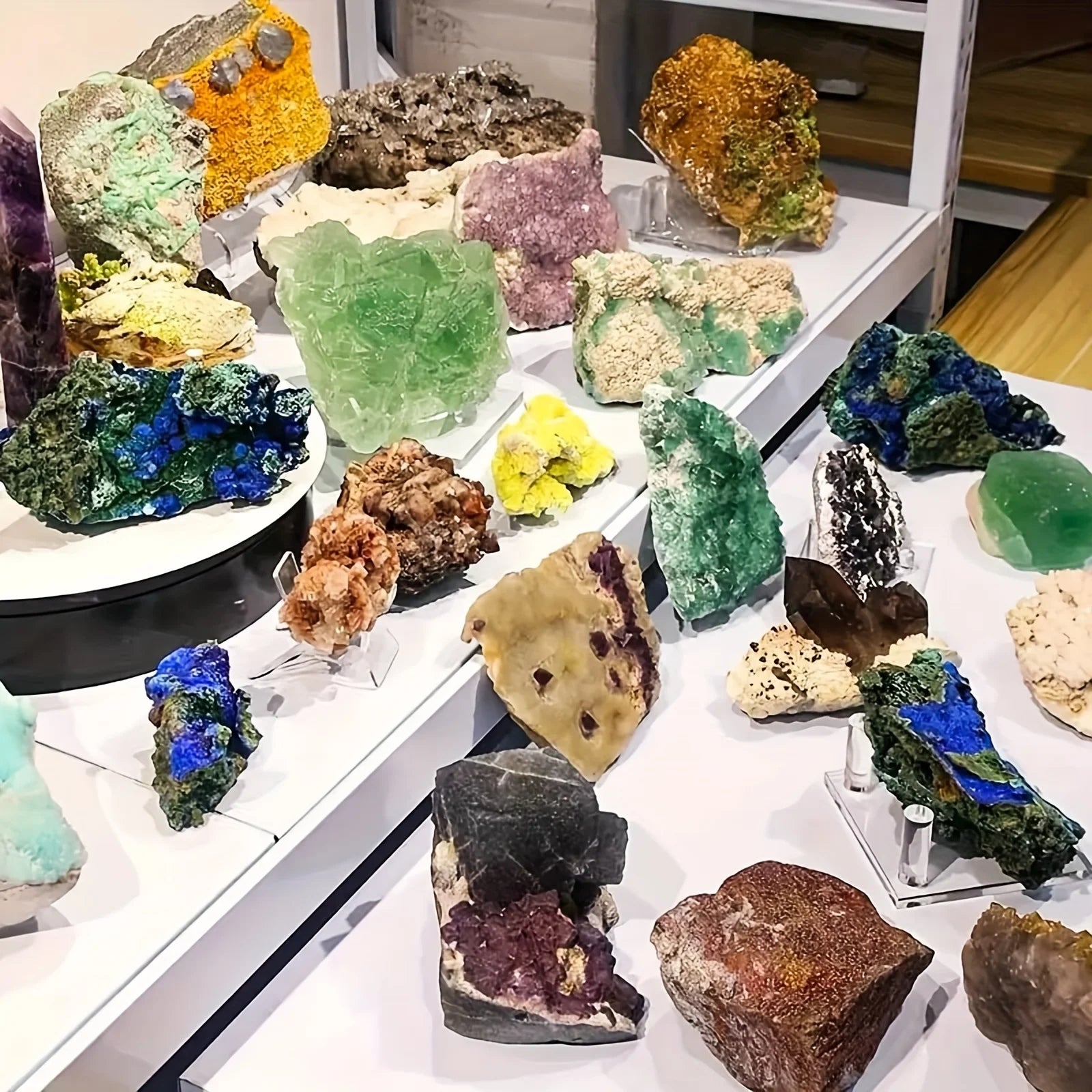 Open Your Own Unique Crystals! 4lb-6lb Crystal Gift Box-Mixed With Raw Stone, Tower, Sphere, Carving , Bracelet Ring, Home Decoration