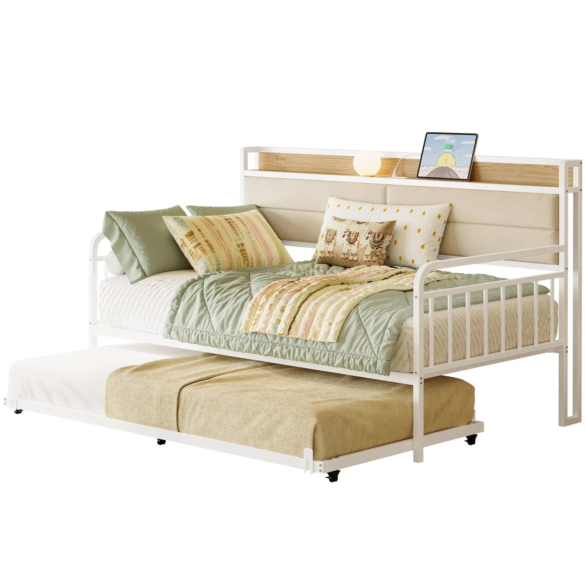Daybed with Trundle, Living Room, Bedroom