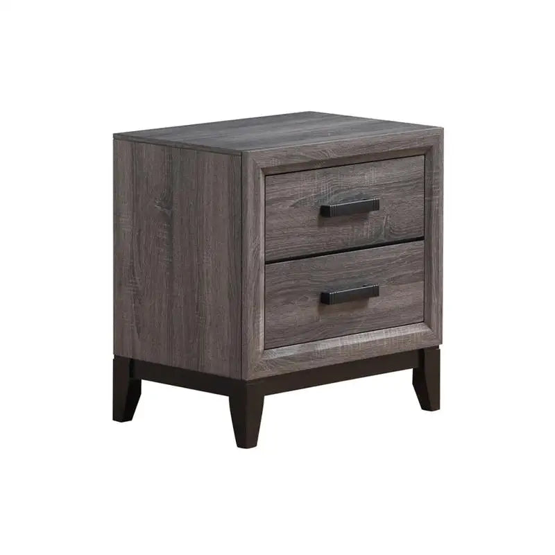 Mirage Grey 5-Piece Full Bedroom Set
