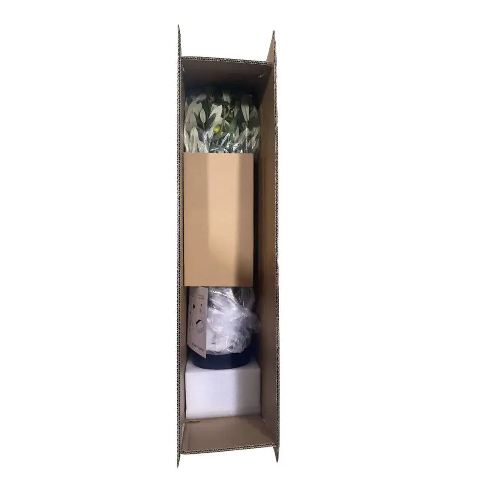 5/6/7FT  Artificial  Olive Tree in Plastic Black Pot, Artificial Plants, High Degree of Simulation, Home Interior Decorations
