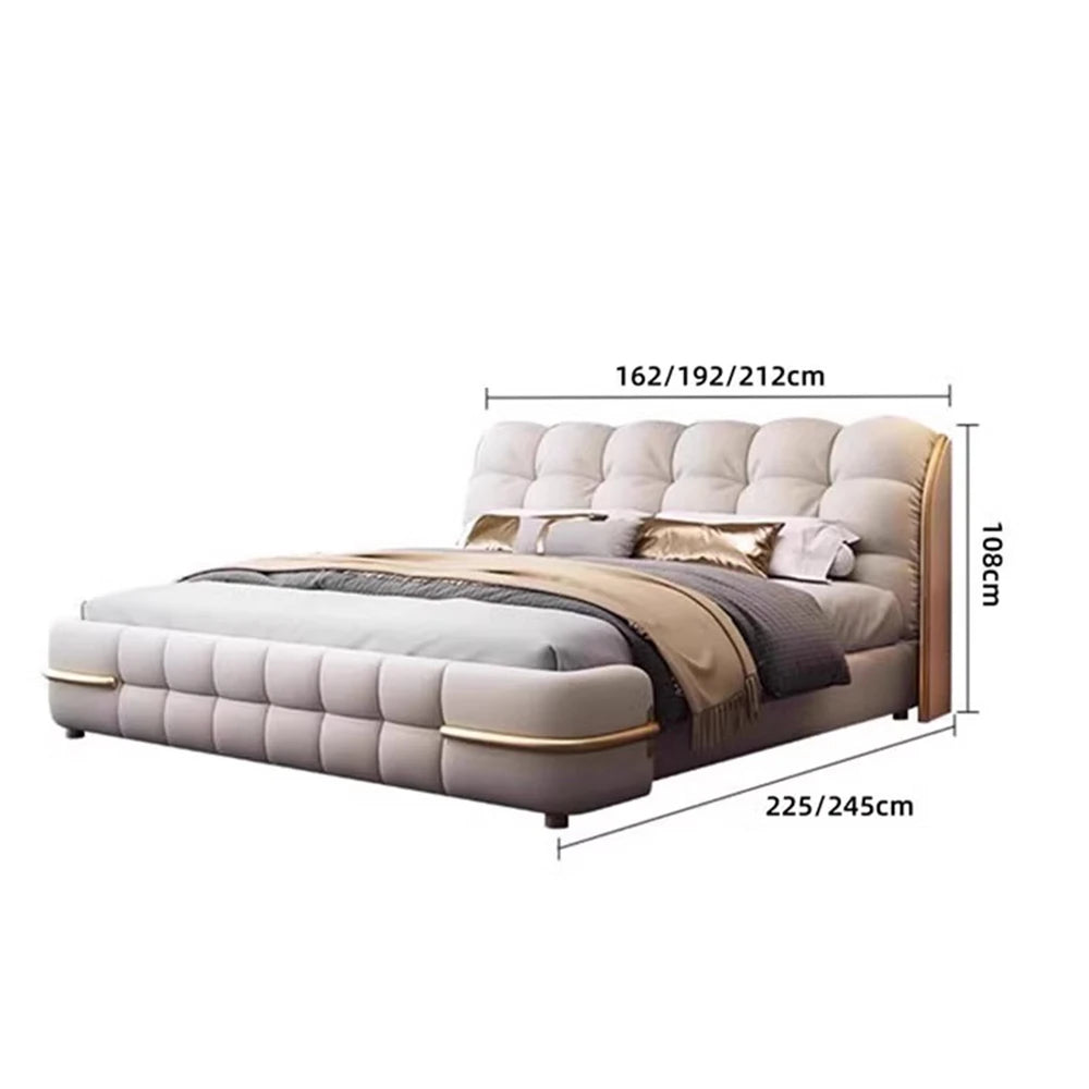 Aesthetic Luxury Unique Bed Queen