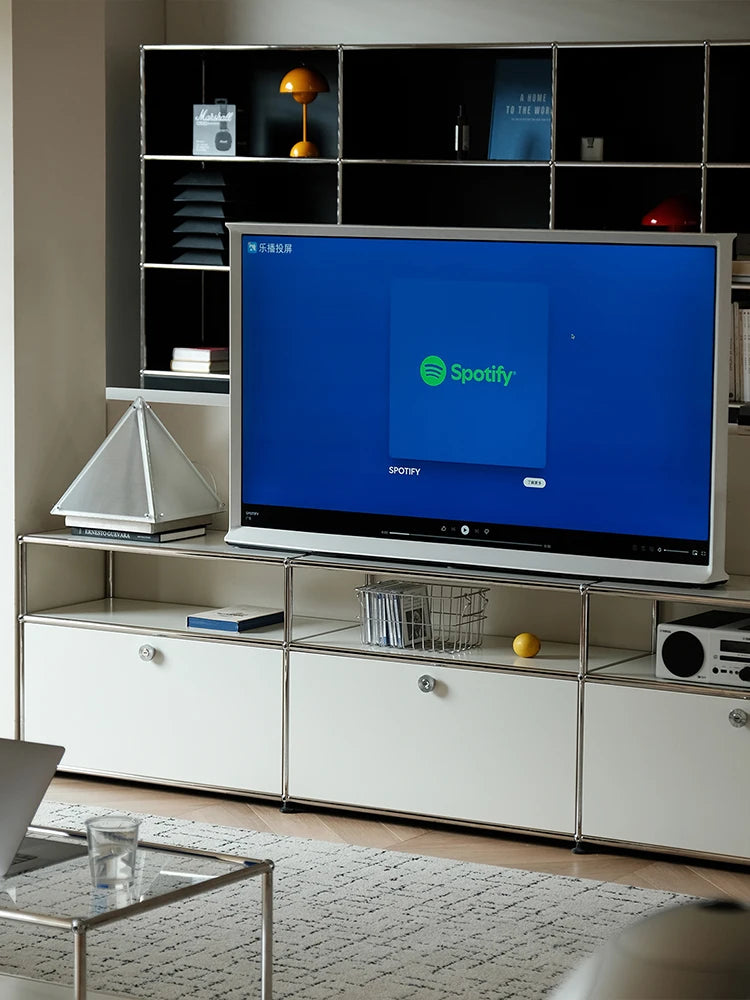 Tv Stand Storage/Cabinets/ Corner Cabinet/ Metal Storage Display Cabinet/ Living Room Cabinets Furniture