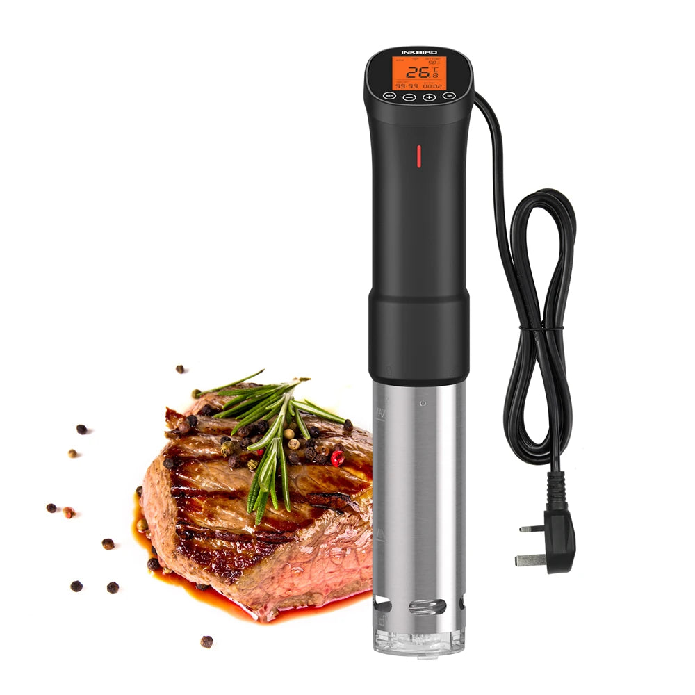 INKBIRD Culinary Sous Vide ISV-200W Wi-Fi Precision Cooker, Powerful & Durable Immersion Circulator with Stainless Steel Components