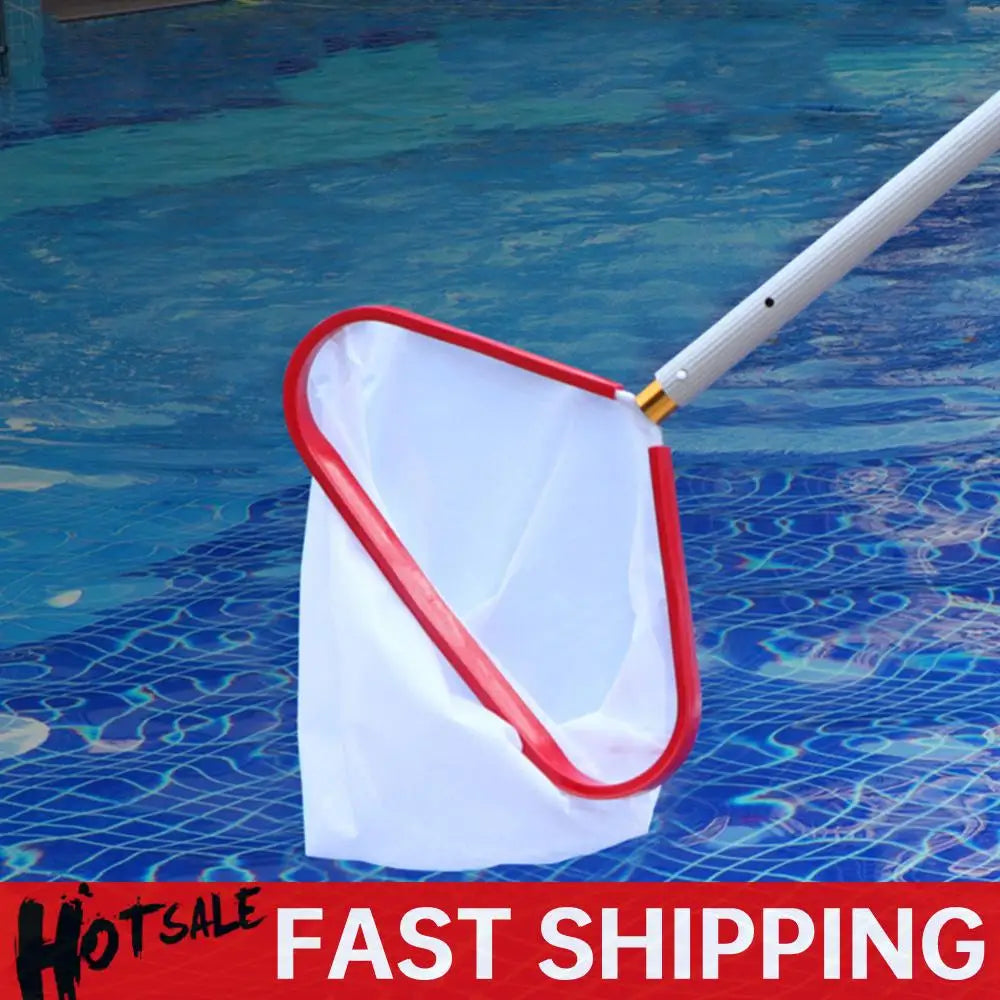 Pool Landing Net Pool Skimmer Net with Aluminum Handle Fine Mesh Pool Net/ Pool Leaf Skimmer Net for Cleaning Swimming Pool
