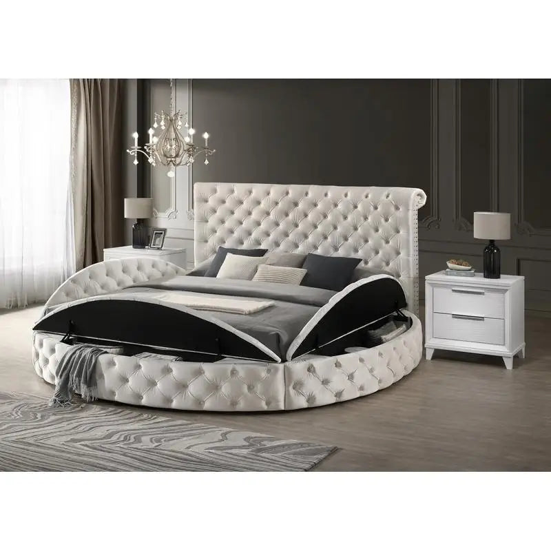 Wooden Bedroom Furniture 3pc Set With Storage