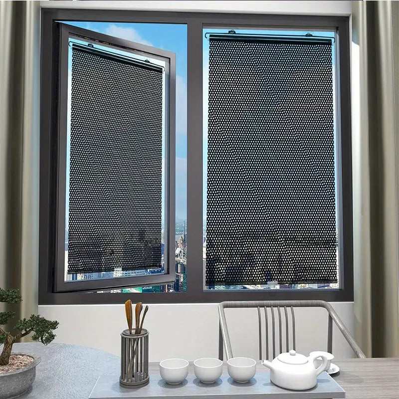 Blackout Curtain Blinds Without Drilling/ Window Roller Interior/ Bedroom Roll/ Black Out Rolls/ Blind Suction Cup/ Home Decor Items