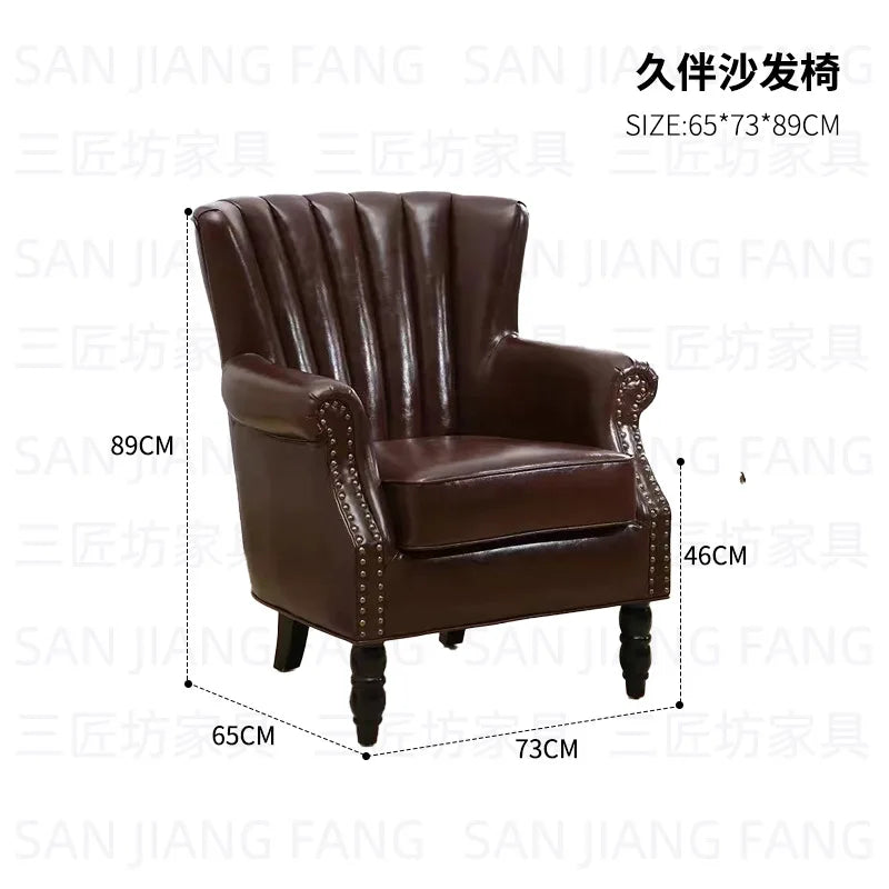 Small Restaurant Commercial Table and Chair Combination Single Chair