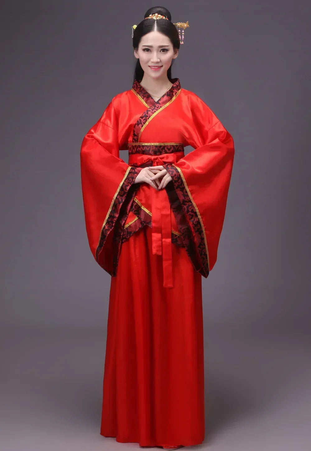 Vintage Ethnic Style Women Top/ Skirt 2 Piece Set Princess Dance Costume/ Hanfu Ladies Suit Cosplay Outfit Woman New Year Clothing