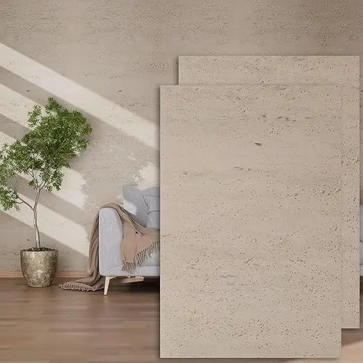Set of 4- 3D Wall Panels, 47.2 x 23.6, Faux Stone Design, MCM Modified Clay Material, Suitable for Home Decor, Accent Walls
