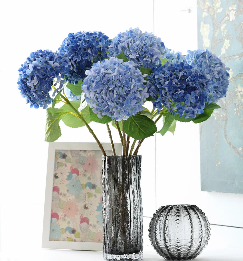 1/5/10pcs 58cm Beautiful Silk Artificial Flowers/ Hydrangea Bouquet for Home Party/ Wedding/ Living Room Decoration Accessories
