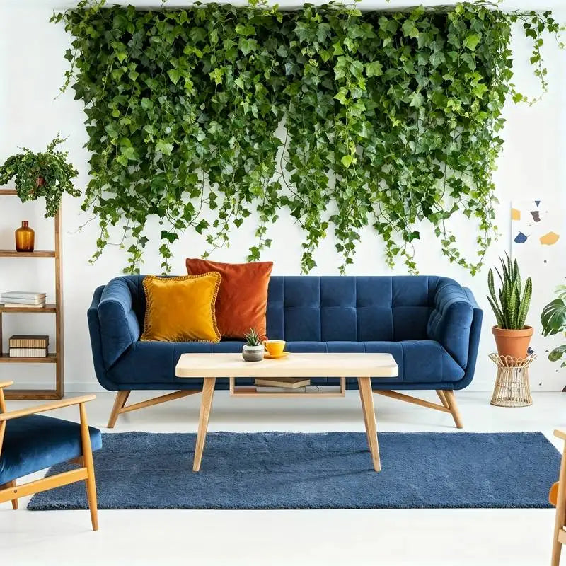 24 PCS Total 19m/755inch Ivy Garland for Home Living Room Wall Decoration Artificial Greenery Vine for Wedding Party Decor