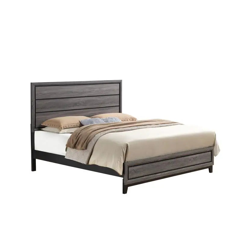 Mirage Grey 5-Piece Full Bedroom Set