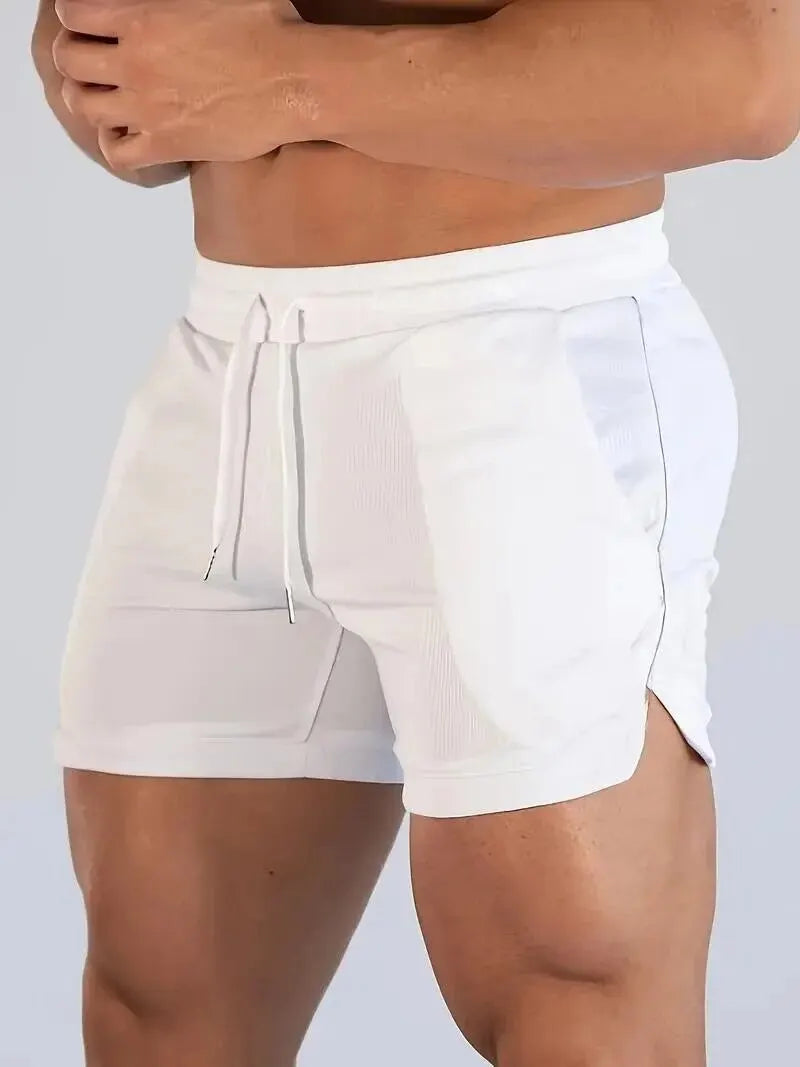 Summer Men's Fitness Shorts Gym/ Short Pants for Hiking Sportswear Running Shorts/ Men Sports Jogging