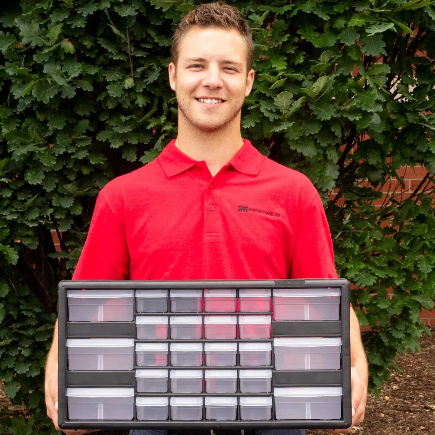 26-Drawer Plastic Drawer Storage Cabinet for Garage Organization, Bead Organizer, Lego Storage, Teacher Toolbox