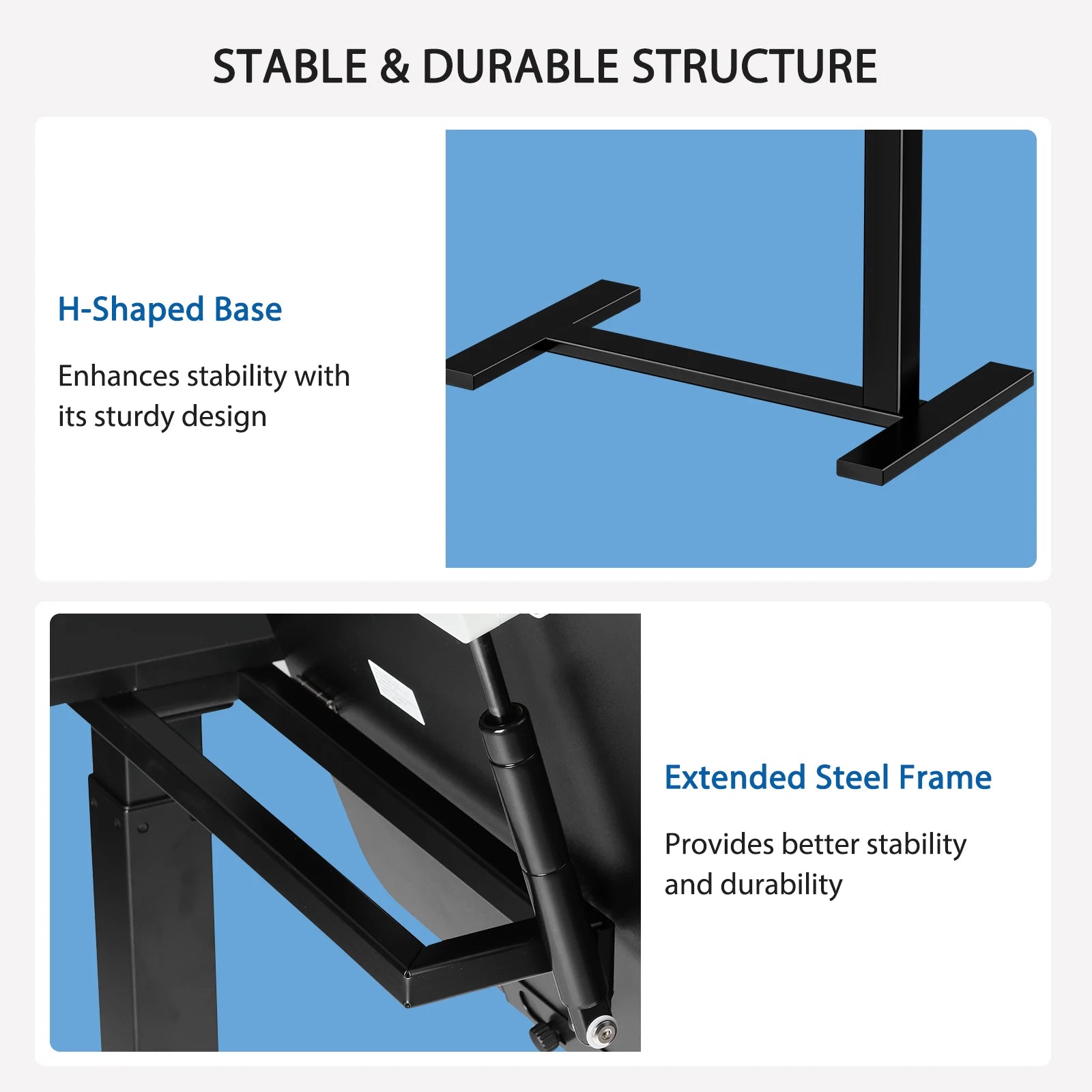 Overbed Bedside Flip Lap Desk with Wheels and Tilt Top Adjustable Height Home Use Bed Table Mobile Standing Desk For Bedroom