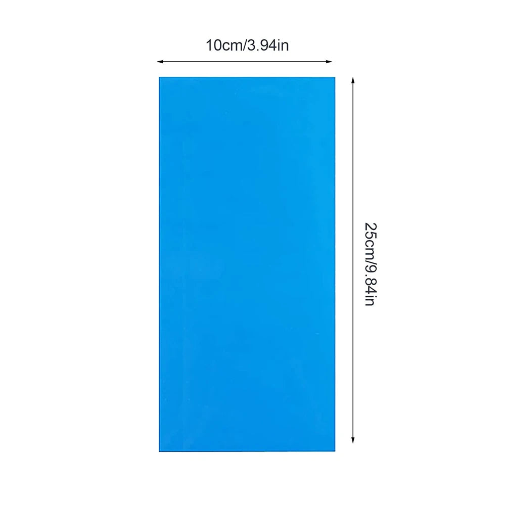 10pcs Swimming Pool Repair Kit Self-Adhesive PVC Swimming Pool Patch/ Multifunctional  Inflatable Boat Supplies
