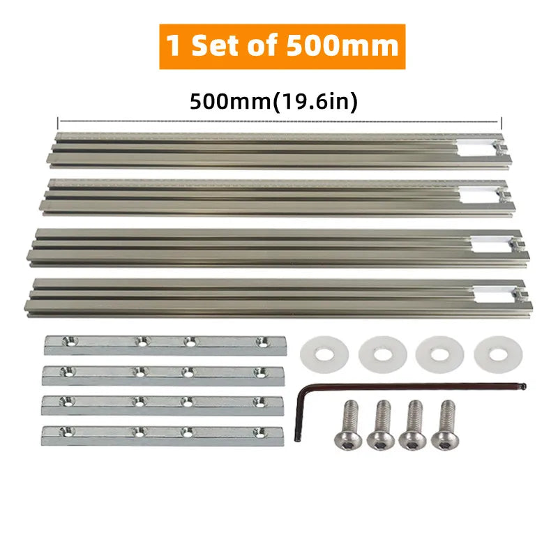 Trimming Machine/ Milling/ Groove Engraving Guide/ Rail Multi-Functional/ Adjustable Backing/ Auxiliary Guide Bracket/ Woodworking Tool