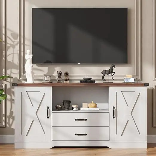 65 Inch TV Stand with Drawers - Modern Entertainment Center