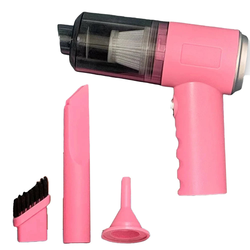 Wireless Hand Held Vehicle Vacuum/ Mini Vacuum Cleaner Super Suction Power/ Can Be Used for Car and Home Cleaning