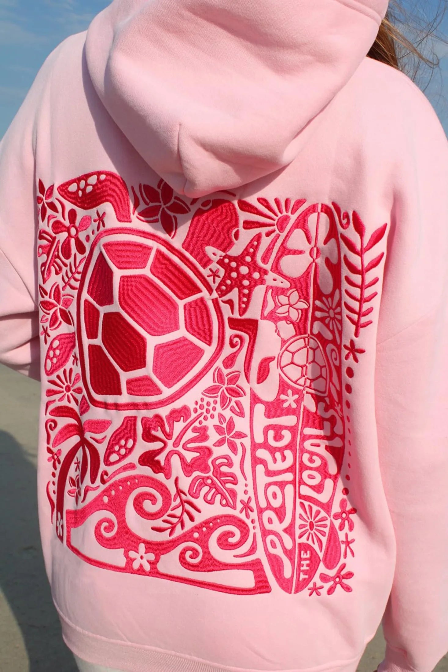 Embroidered Hoodie, Y2K Pullover, Sweatshirt, Hoodie, Casual Style