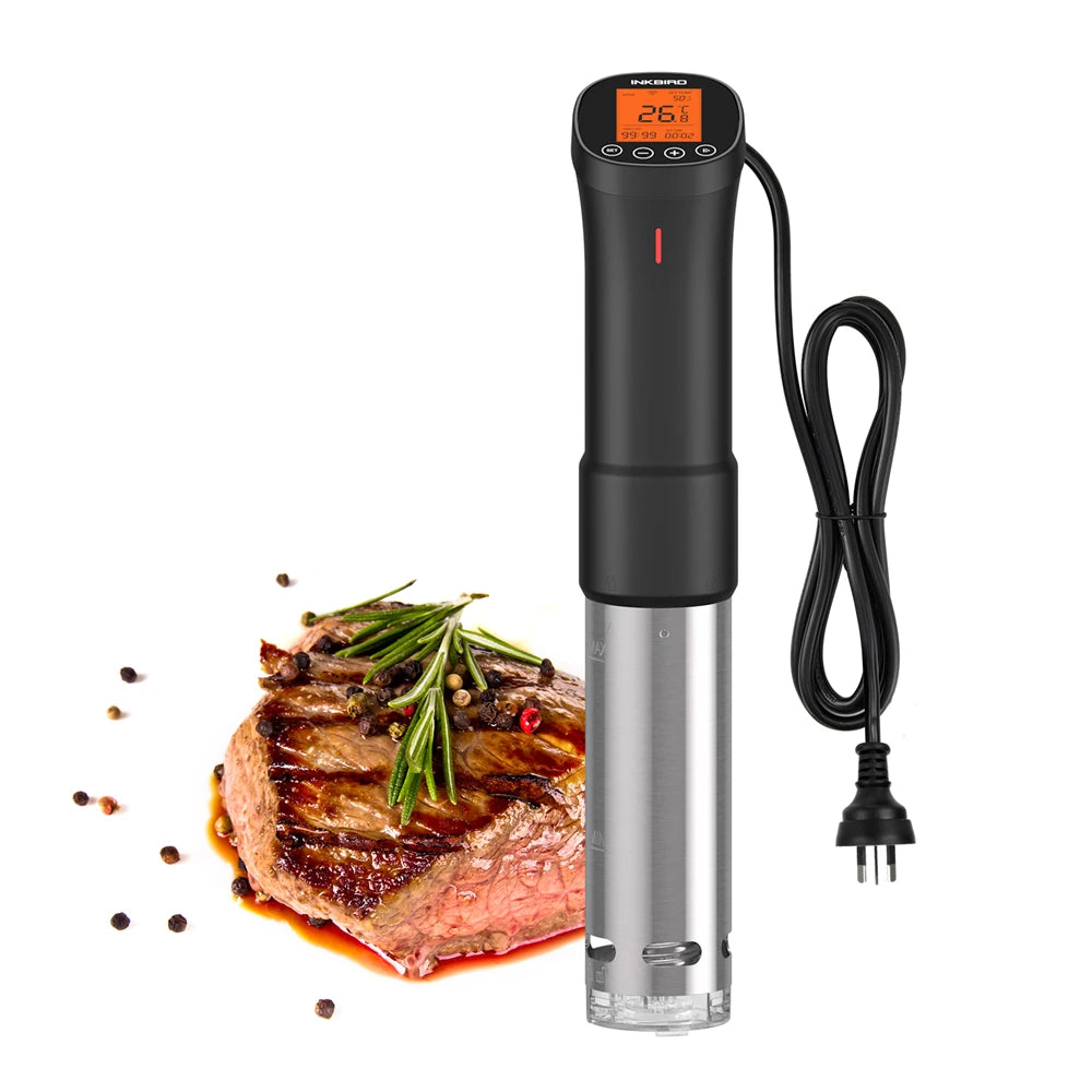 INKBIRD Culinary Sous Vide ISV-200W Wi-Fi Precision Cooker, Powerful & Durable Immersion Circulator with Stainless Steel Components
