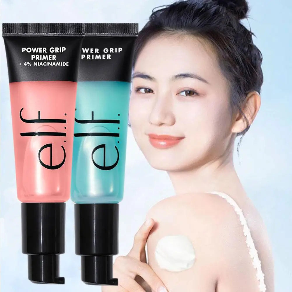Power Grip Primer Gel Hyaluronic & 4% Niacinamide Brightening Acid/Hydrating Long-lasting Moisturizing Wear