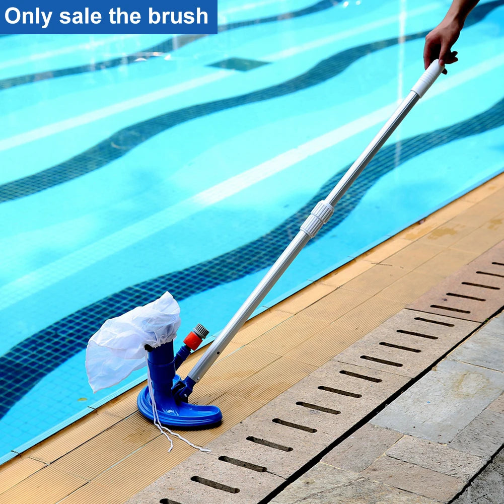 Swimming Pool Vacuum Cleaner/ Suction Fish Pond/ Pool Cleaner Head/ Pond, Fountain, Spa, Pool Cleaning Brush Effective Against Stains
