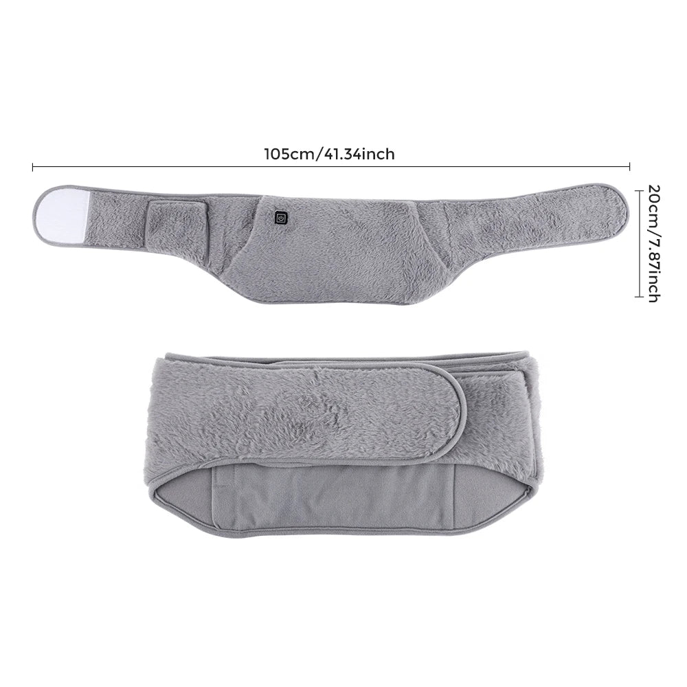 3 Levels Electric Graphene Heating Pad Cold-Proof Uterine Belt Cold-Proof Hand Waist Warming Pad USB Recharging Abdominal Warmer