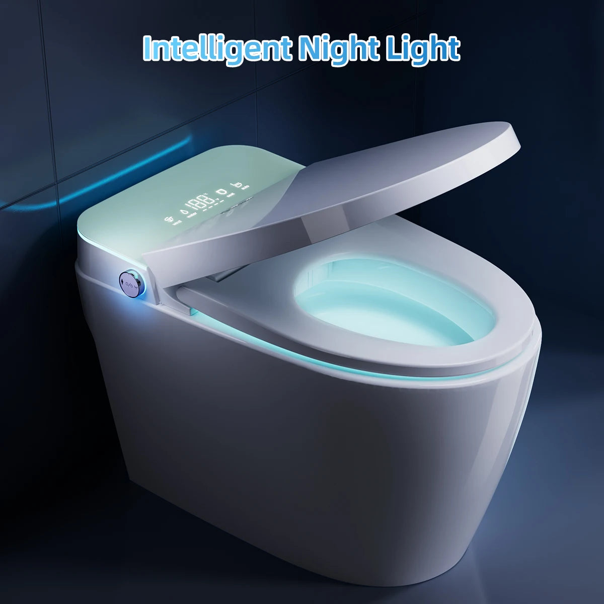 Sanyipace Tankless Smart Toilet w/ Auto Flushing & sensor, ADA Chair Height