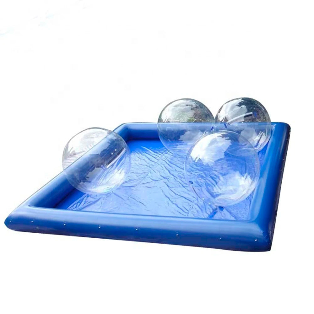Portable Square Shape Inflatable Swimming Pool ,Water Zorb Walking Ball Pools For Outdoor Kids Activity/ Summer Water fun