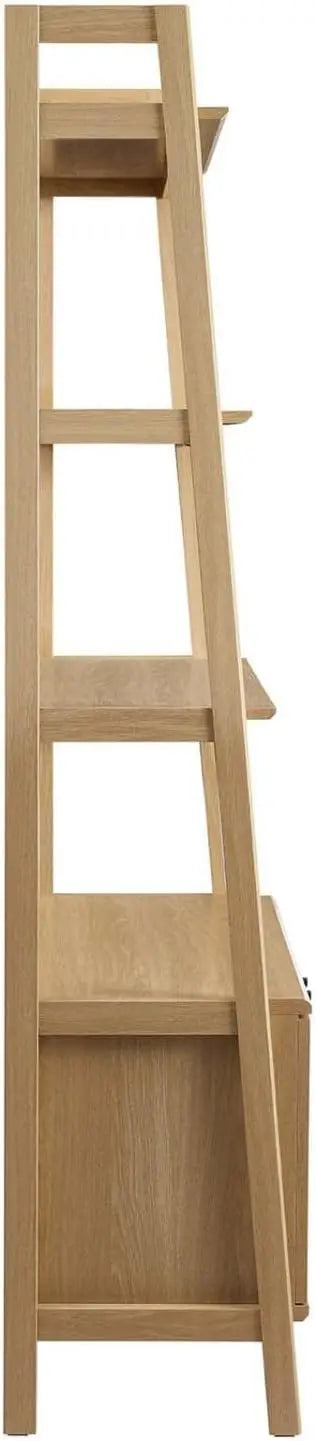 33" Bookshelf Display Case in Oak