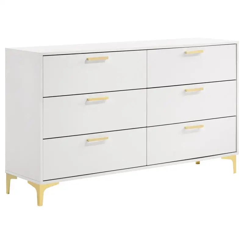 Queen 4-Piece Bedroom Set with Bed, Dresser, Nightstand, and Mirror