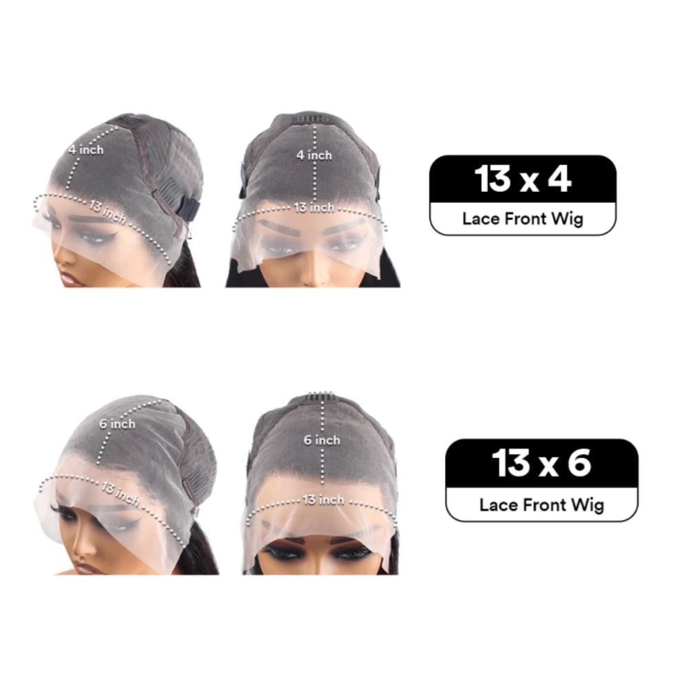 13x6 Hd Lace Frontal Wig Deep Wave 250 Density Curly Human Hair Wigs Preplucked Water Wave Front Wigs For Black Women Brazilian