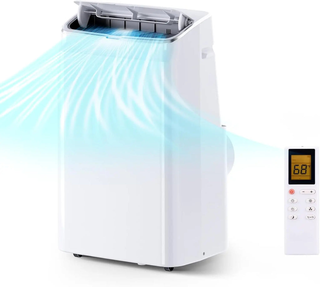 15,000 BTU Portable Air Conditioner, Portable AC Unit with Built-in Dehumidifier and Cooling Fan for Room up to 400 sq.ft
