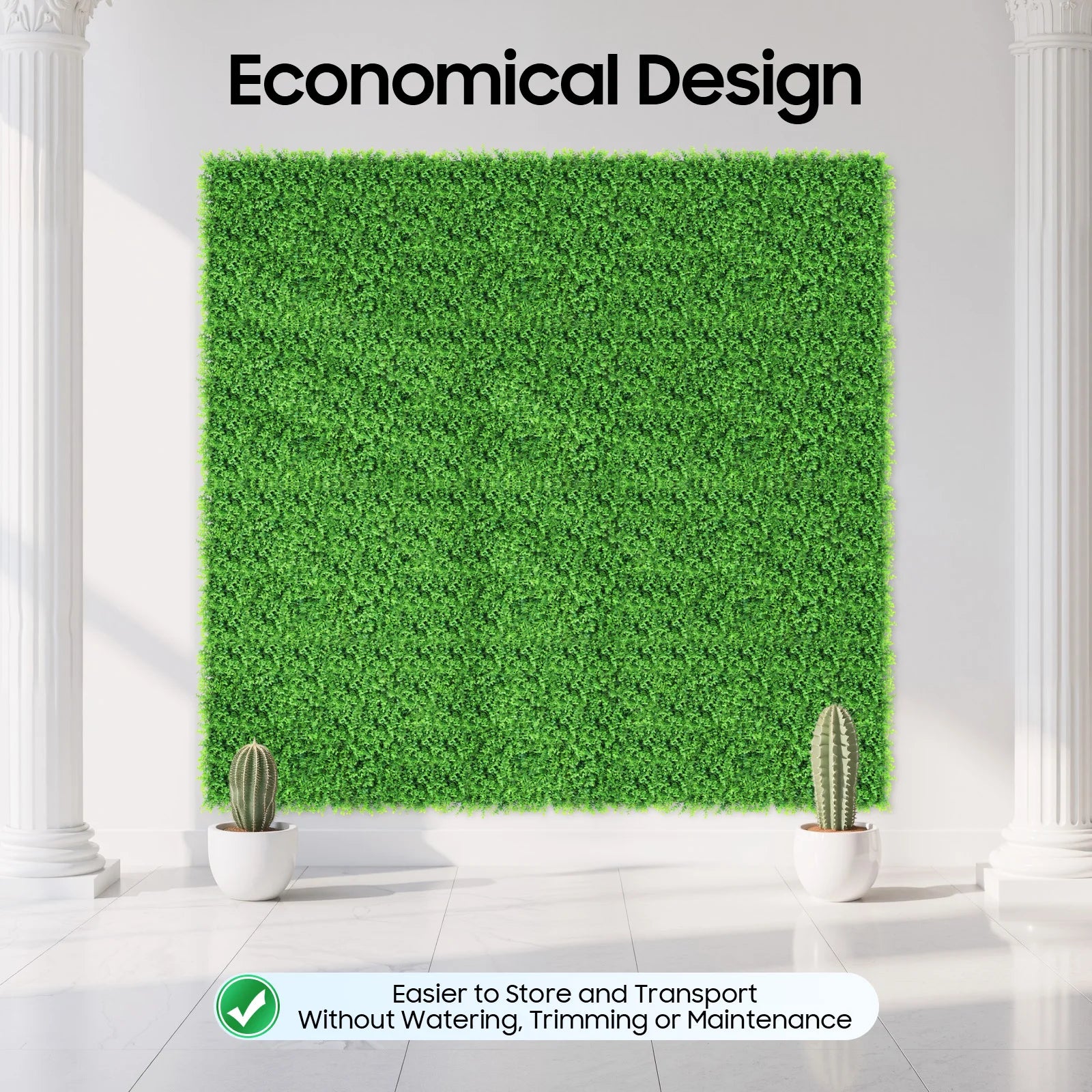 12PCS 40x60cm Artificial Plants Grass Wall Backdrop,Artificial Hedge Boxwood Panel,Artificial Green Wall for Home Decoration