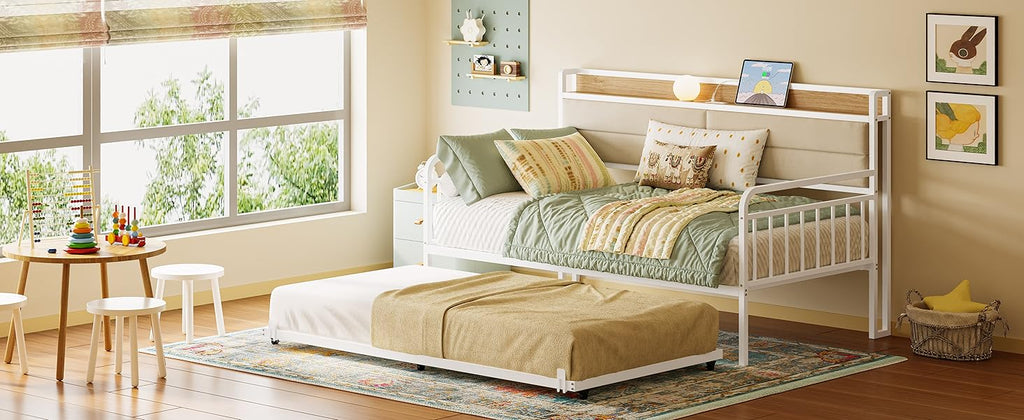 Daybed with Trundle, Living Room, Bedroom